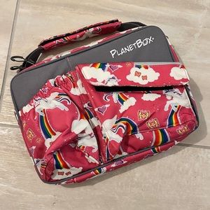 Planet Box Rover Lunch Box - Unicorn and metal insert